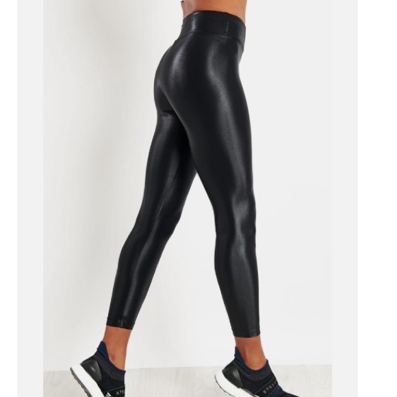 Koral NWT Black High Waisted Lustrous Leggings - Picture 1 of 13